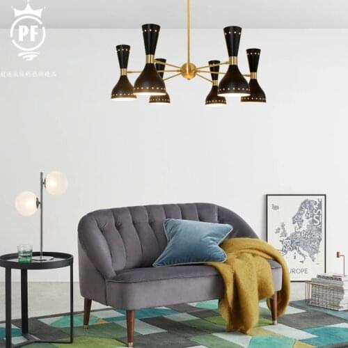 Vintage Lantern Loft American Chandelier Vintage Industrial Iron Restaurant, Bar, Coffee Clothing Shop, Living Room Chandelier