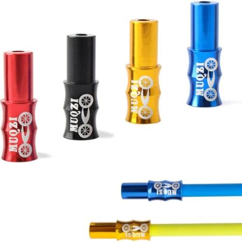 10PCS MUQZI 10Pcs Bike Variable Speed Brake Line Cap Inner Cable End Caps Cable Tips Wire End Cap Mountain Road Foldable Bicycle