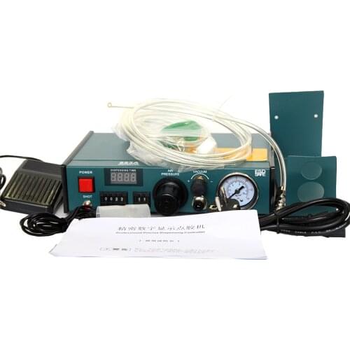 983A Professional Precise Digital Auto Glue Dispenser Solder Paste Liquid Controller Dropper 220V
