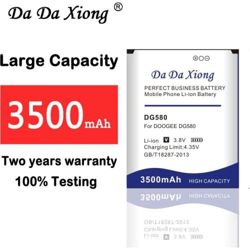 Da Da Xiong 3500mAh DG580 battery for DOOGEE DG580 Battery