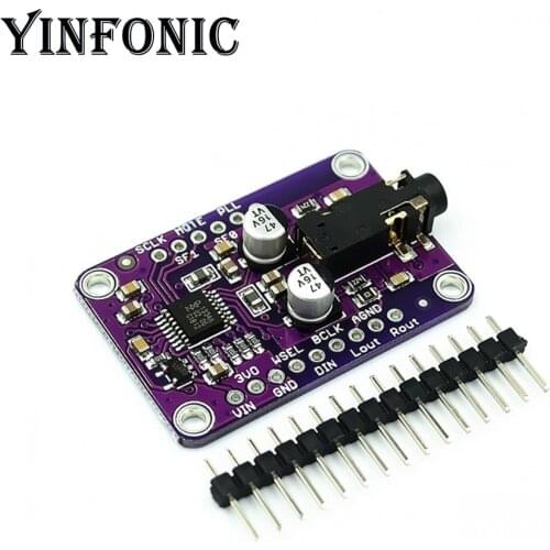 CJMCU-1334 UDA1334A I2S Stereo Decoder Board 3.3V~5V Audio DAC Decoder Module