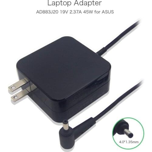 Hot sale AC charger 19V 2.37A 45W US Plug for Asus ZenBook UX21A-K1009X AD883J20 010HLF BAH ADP-45BW B Laptop Adapter