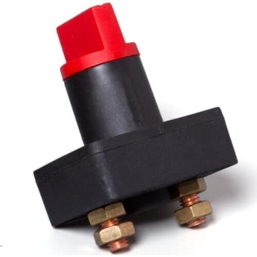 1pc 100A Battery Isolator Isolation Switch Disconnect Power Cut Off Kill Switches For RV Boat Car Truck Auto Yacht