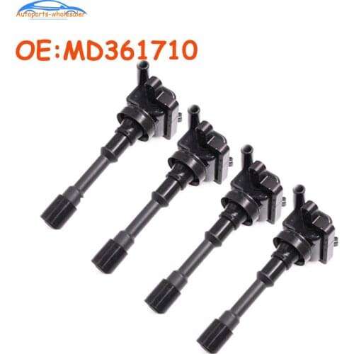 4 pcs/lot OEM MD361710 MD362903 099700-048 For Mitsubishi Space Star Lancer 1.6 Mirage V 1.3 4Cyl Ignition Coil Auto Parts