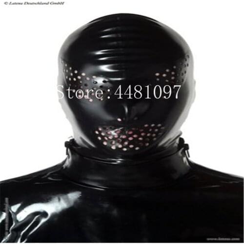 Latex Mask Rubber Hood for Party Wear Catsuit Uniqu unisex fetish cosplay mask sexy michael myers mask halloween cosplay mask