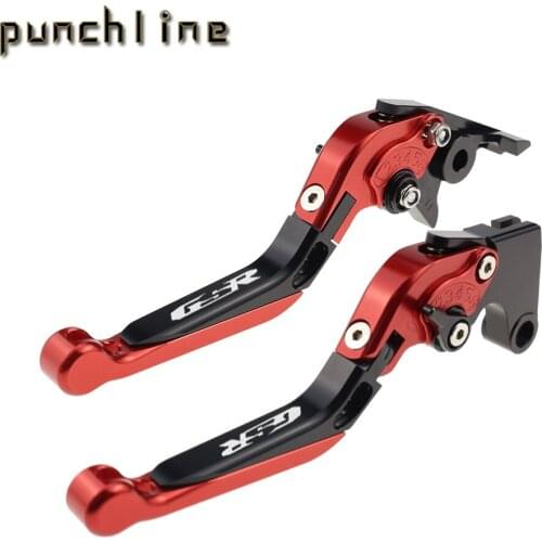 LOGO GSR For GSR600 GSR 600 2006-2011 GSR750 GSR 750 2011-2016 For Folding Extendable Clutch Levers Brake Levers