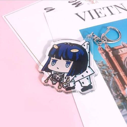 JAPAN Anime JoJos Bizarre Adventure Golden Wind Bruno Bucciarati Cosplay Acrylic Pendant Sweet Keychain Charms Gifts