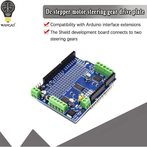 Official IIC I2C TB6612 Mosfet Stepper Motor PCA9685 PWM Servo Driver Shield V2 For Arduino Robot PWM Uno Mega R3 Replace L293D