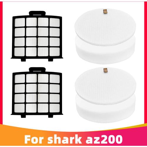 Post-Motor / Foam & Felt Filter Kit Replacement Parts for Shark AZ2000 AZ2000W AZ2002 Upright Vacuum Cleaner Spare Accessories