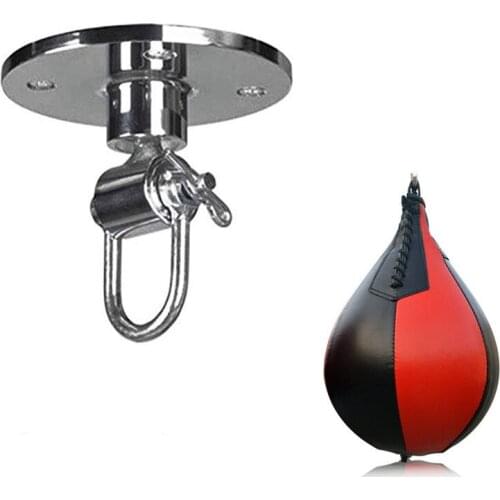 Professional Sandbags Swivel Pear Speed Punching Ball Base Hook Mount Kit Punch Bag Speedbag Boxing Training