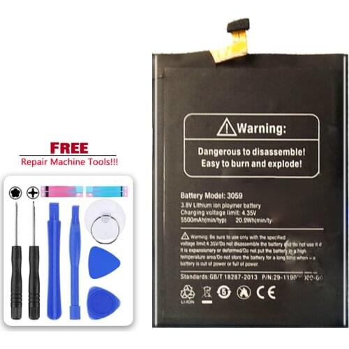 Replacement Battery 5500mAh For Ulefone Armor X 3059 ArmorX Mobile Phone
