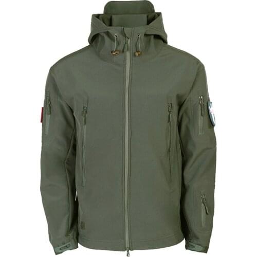 Outdoor Thick Warm Winter Man Jacket Coat Camouflage Overcoat Waterproof Windproof Military Man Clothing Hooded Coat Windbreaker