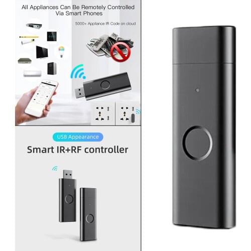 Universal USB IR/RF Remote Controller Smart Controller Voice Control for Home Appliances TV Boxes Fans DVDs Cell for Smart Life
