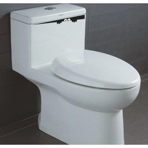 Bathroom Wall Stickers Waterproof Stickers Toilet Stickers Wall Sticker Funny Explosion Models Bathroom Decor Home Decor