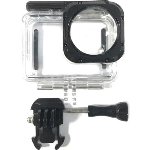 40M Waterproof Protective Case for Gopro 9 MAX LENS Mod Camera with External Lens Protective Underwater Diving Case