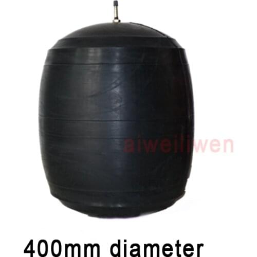 500mm Water plugging airbag water shutoff balloon municipal pipeline gas bag Rubber stopper Inflatable Test Closed ball