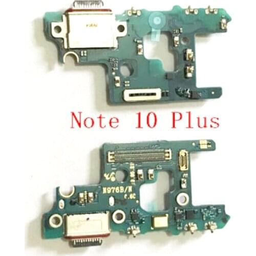 USB Charging Board For Samsung Galaxy Note 10 Plus Connector Dock Port Flex Cable Repair Part
