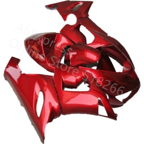 100% New red Fairing For KAWASAKI NINJA ZX6R 05-06 ZX 6R 636 ZX-6R 05 06 ZX6R 636 2005 2006 Fairing