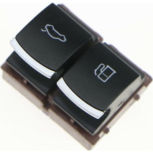 HONGGE Chrome Fuel Tank Door & Trunk Release Button Switch For Passat B6 CC 35D 959 903 3C0959903B