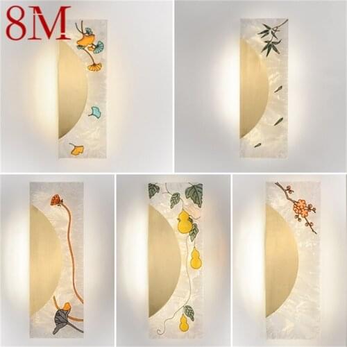8M New Wall Lamps Contemporary Brass Creative LED Sconces Light For Home Decoration