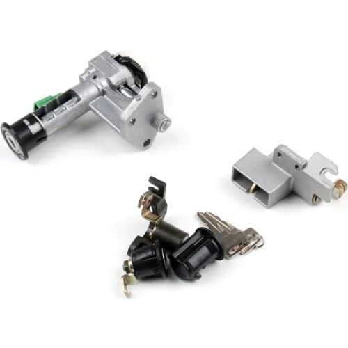 Artudatech For Suzuki AN125 CF42A AN150 CG41A VECSTAR Ignition Switch Lock & Fuel Gas Cap Key Set AN 125 150