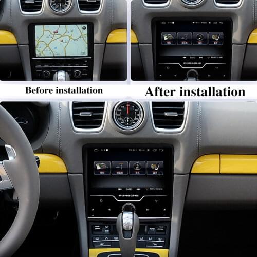 Car Multimedia Player NAVI Radio Stereo For Porsche BOXTER 911 997 Carrera S Turbo 8.4 inch Navigation CarPlay 360 BirdView