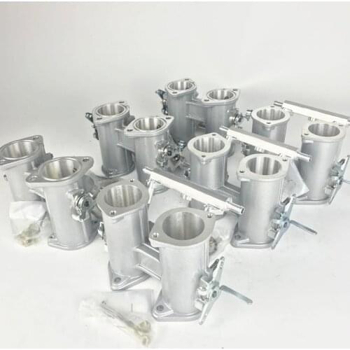 THROTTLE BODY 45 DCOE REPLACEMENT FUEL INJECTION W/FUEL RAIL NEW FOR WEBER 45DCOE