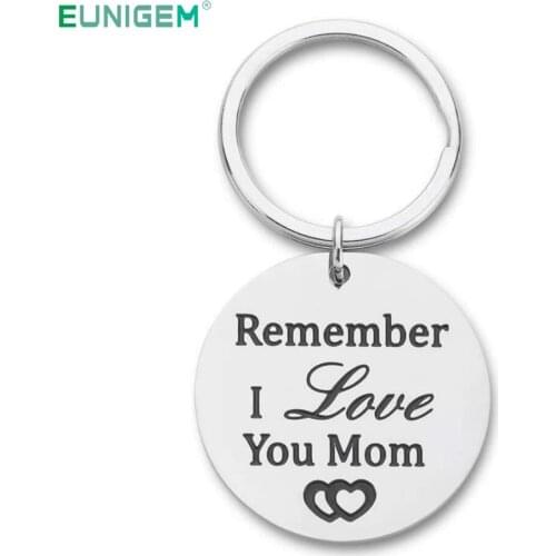 Mothers Day Gift Key Chain for Mom Mother In Law Stepmother Grandmother From Daughter Son Kids Child Bride Jewelry Present