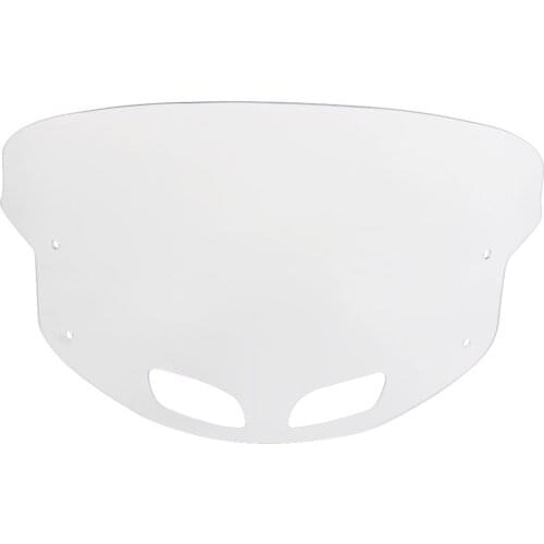 Clear Windshield 14" Motorcycle Wind Deflector Front Fairing Windscreen For Indian Chieftain Roadmaster Springfield 2014-2019