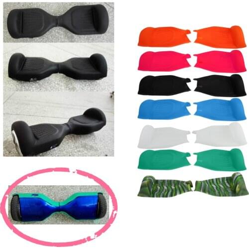 Silicone Soft Flexible Case Half Cover Scratch Protector for 6.5' Self High Quality Balancing Scooter Cover Protective Skin