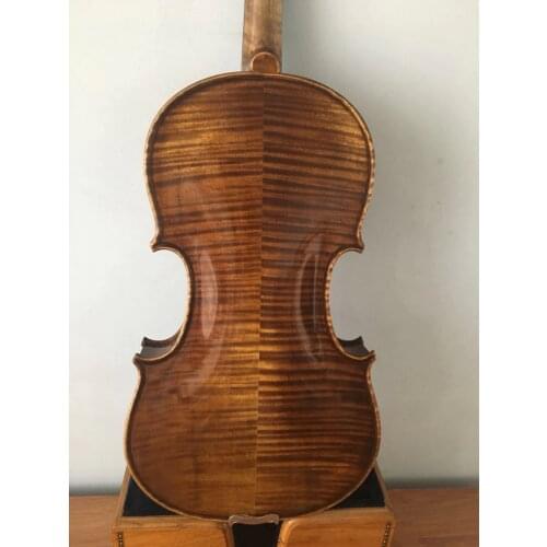 Master 4/4 size violin Stradi model nice tone no 1