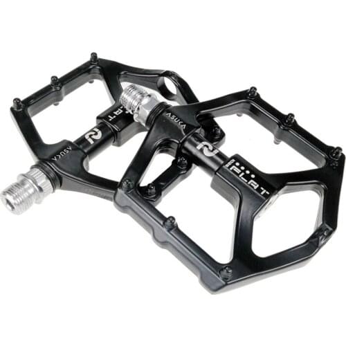 Bicycle Bearing Pedals Flat Platform Pedals Large Comfortable PedalsDead Fly Highway Pedals for Cycling Bike Accessories