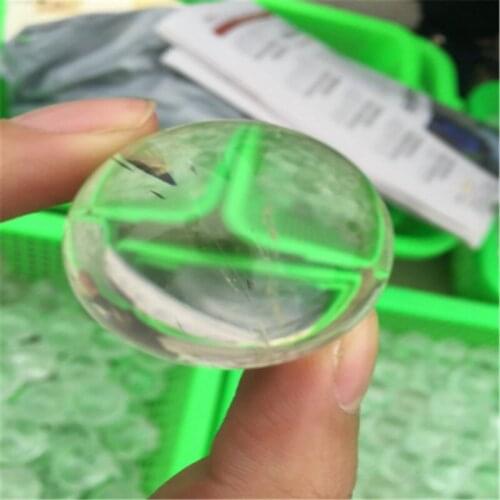 3cm natural white crystal ball, crystal stone ball home decoration