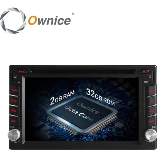 Ownice C500 Android 6.0 Octa 8 Core 2G RAM 2 din car dvd Radio player GPS Navi Video Monitor For universal BT 4G SIM LTE Network