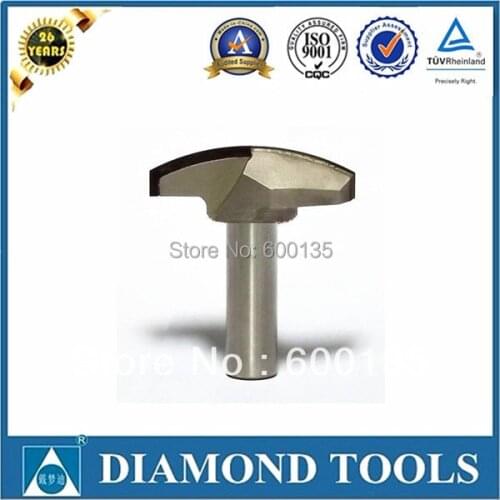 D1/2''x1-1/2''xd1/2'' CNC router bit diamond cutter arc cutter