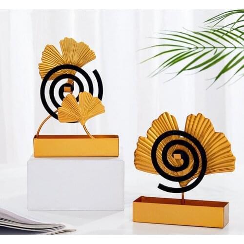 Ginkgo Leaf Mosquito Coil Holder Wrought Iron Fireproof Repellent Rack Portable Hanging Mosquito Coil Shelf Anti-mosquito Supply