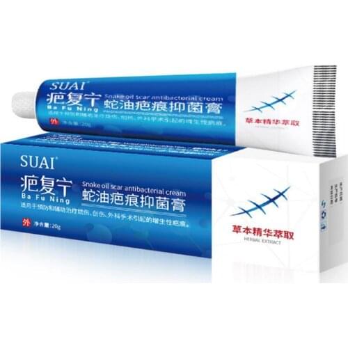 20g Scar Removal Cream Acne Scars Gel Stretch Marks Pigmentation Scar Repair Surgical Spots Care Body Smoothing Correct Cream