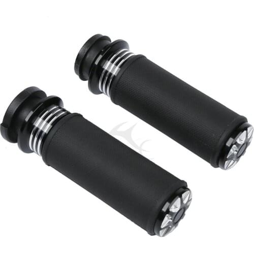 Motorcycle 1" Electric Handlebar Bar Grips For Harley Touring Road Glide Street Glide FLTR 2008-2020