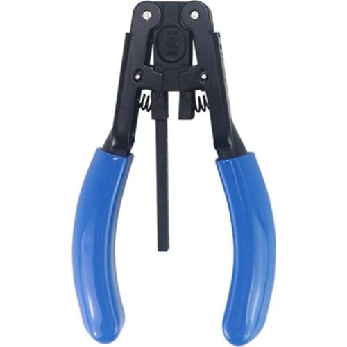 FTTH Optical Fiber Stripping Tool 5G Leather Cable Stripper Pliers 2.1X1.6mm Photoelectric Composite Cable Wire Stripper