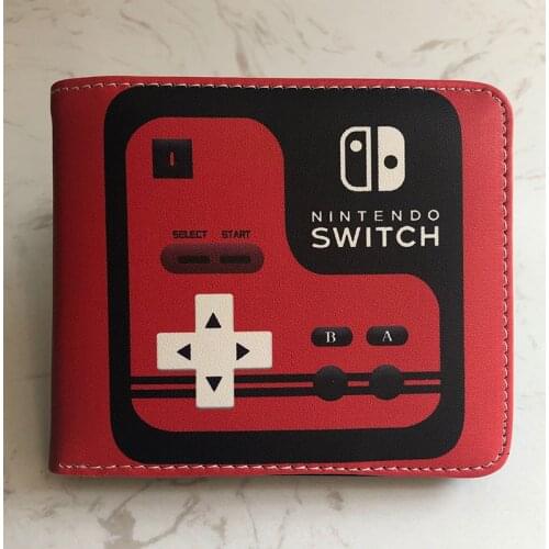 Games Playstation Print Purse Leather Short Wallets for Kids Boy Girl Card Money Holder Novelty Cartoon Wallet with Coin Pocket