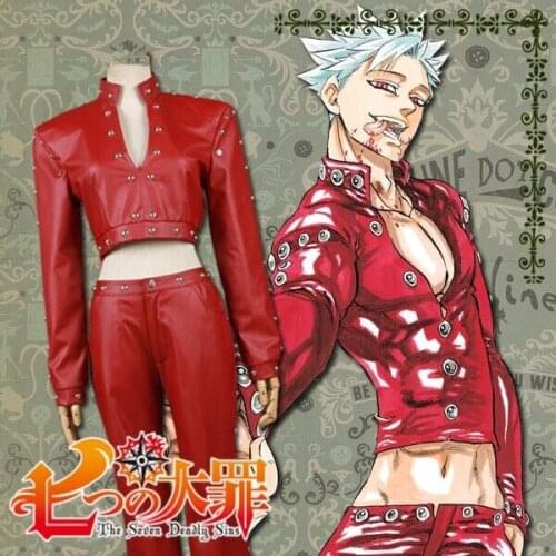 The Seven Deadly Sins Sin of Greed Ban Cosplay Costume Any Size