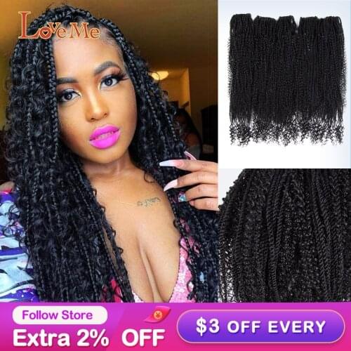 Synthetic Braiding hair Goddess Braid Afro Kinky Curly High Temperature Fiber ombre braids Fiber 26 inch Dreadlocks for men