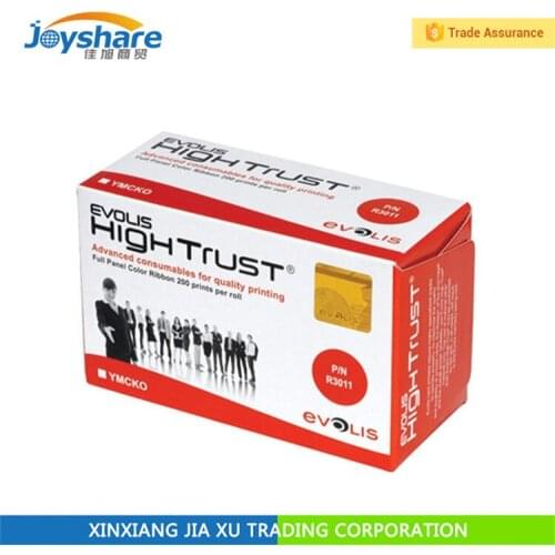 Original evolis R3011 colour ribbon for evolis Pebble Dualys Securion card printers