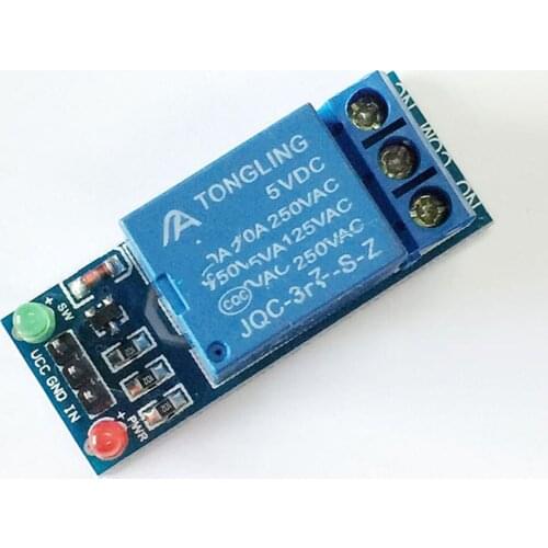 FREE SHIPPING 5PCS/LOT 1 Channel 5V Relay Module for SCM Household Appliance Control