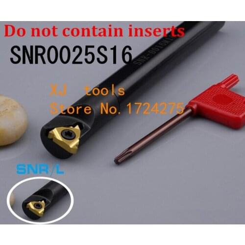 SNR0025S16/SNL0025S16 Internal Threading Turning Tool, Lathe Internal Lathe Threaded Tool Holder, CNC Boring Bars tools