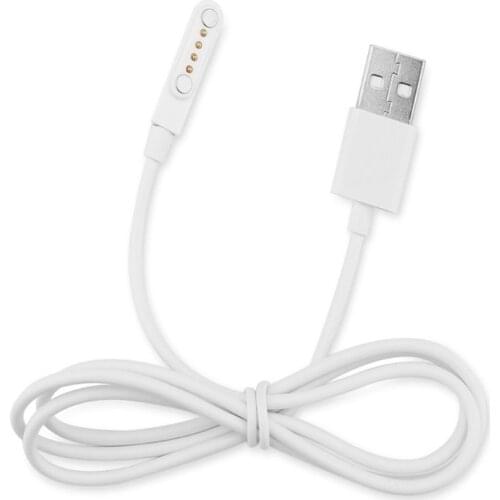 Universal Smart Watch Charger Smartwatch USB Power Charger Cable 4 Pin Magnetic Drop shipping