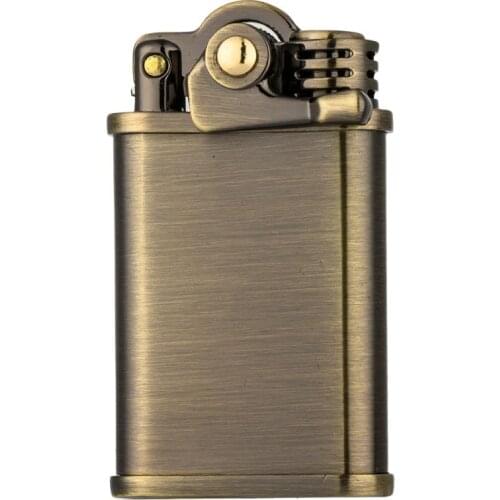 ZORRO Vintage Metal Gasoline Lighter Men Cigarette Lighter Gift