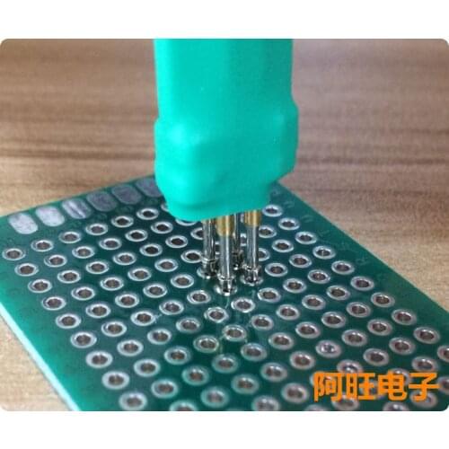 2.54mm-2P Double Row 2*2 Burning Needle Thimble Writing Procedure Spring Needle Double Row 2P