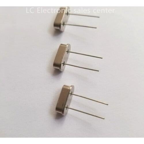 5pcs Quartz crystal in-line two-legged resonator HC-49S 3.579MHZ 3.579545MHZ Passive clock crystal