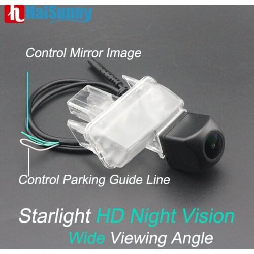 Car Full HD Fisheye Lens MCCD Starlight Night Vision Rear View Camera For Citroen DS4 2011~2015 C4L 2012-18 Parking Accessories